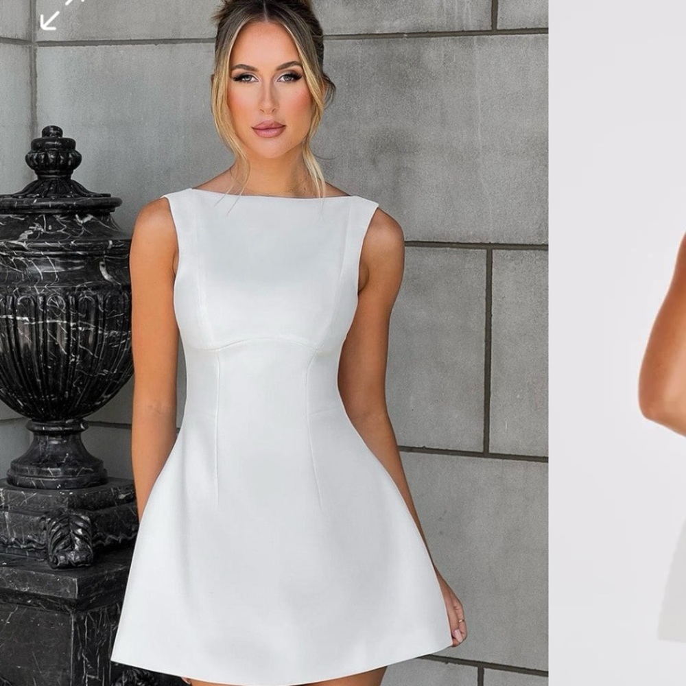 Ivory Alana Mini Dress - BabyBoo